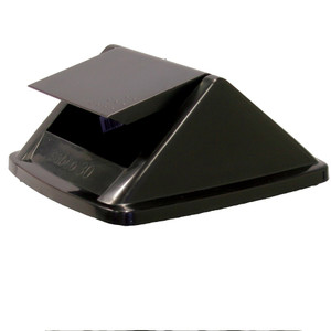 ITALPLAST 32 Litre Swing Top Lid Only (Suit Code: I180BLK) - Black, Each