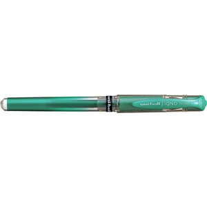 UNIBALL SIGNO BROAD ROLLERBALL Gel Metallic Green