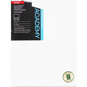 Jasart Academy Canvas 3/4 Inch 12x16 Inch Thin Edge