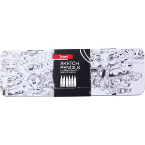 Jasart Sketching pencils Pack of 6 
0031780