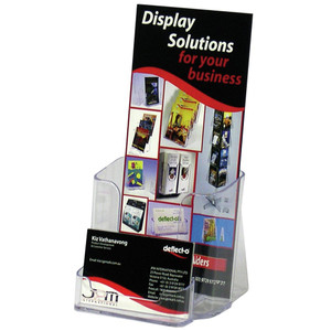 DEFLECT-O BROCHURE HOLDERS DL Free&W/Mount, + Bus.Card