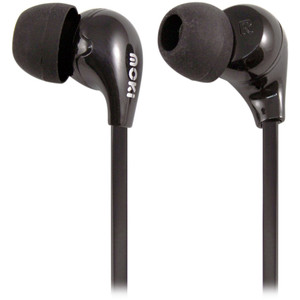 Moki Comfort Earphones ACC HP45BK Black