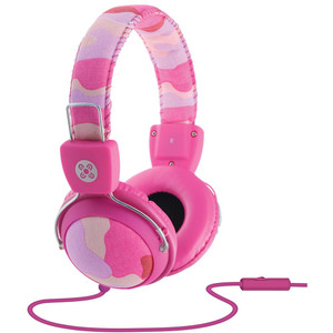 Moki Camo Headphones ACC HPCAMP Pink
