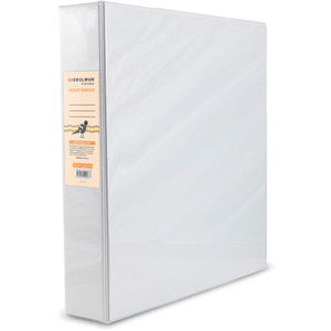 BIBBULMUN A4 INSERT BINDER 4D 50mm White