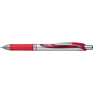 PENTEL BL77B GEL INK PEN Energel Retractable 0.7mm Red