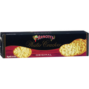 ARNOTT'S BISCUITS Water Cracker Portion Control 2Pk, Bx225 (347355)