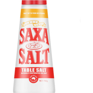 SAXA TABLE SALT 750gm