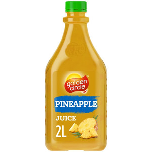 GOLDEN CIRCLE FRUIT JUICE 2lt 100% Long Life Pineapple Juice