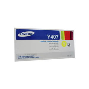 SAMSUNG ORIGINAL CLT-Y407S YELLOW TONER CARTRIDGE 1K Suits CLP320N/325/CLX3185