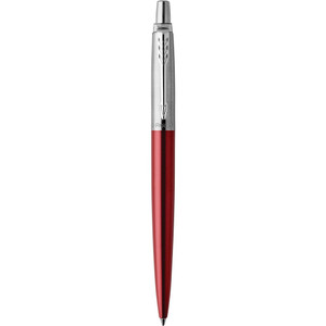 PARKER JOTTER BALLPOINT PEN Kensington Red Chrome Trim Blue