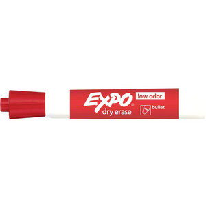 EXPO WHITEBOARD MARKER 2.0mm Bullet Tip Red