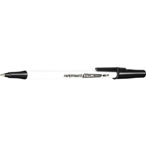 PAPERMATE KILOMETRICO BALLPOINT PEN Medium Black Bx50