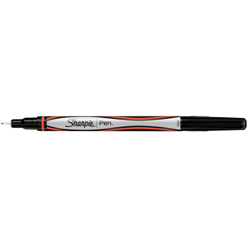 ** DISCONTINUED ** SHARPIE FINELINER PEN Fine 0.4mm Red
