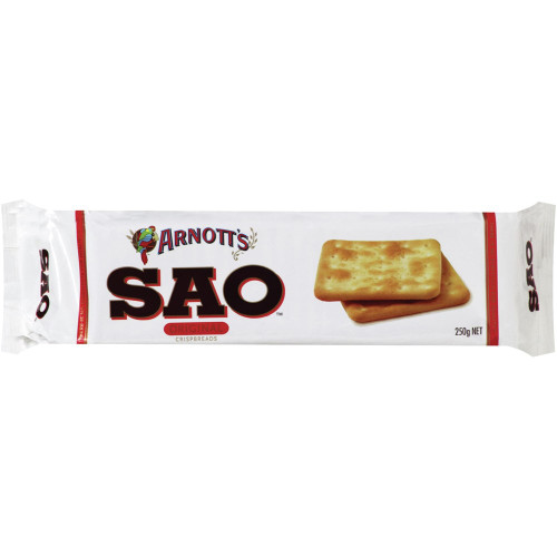 ARNOTT'S BISCUITS Sao Original 250gm