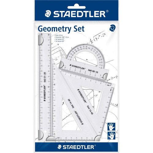 STAEDTLER GEOMETRY SET 4 Pieces