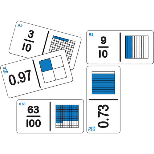 TFC Dominoes Game Fraction/Decimals Set B