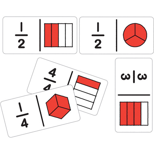 TFC Dominoes Game Fraction Beginner