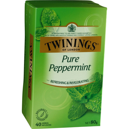 TWININGS TEA BAGS Peppermint Pk40