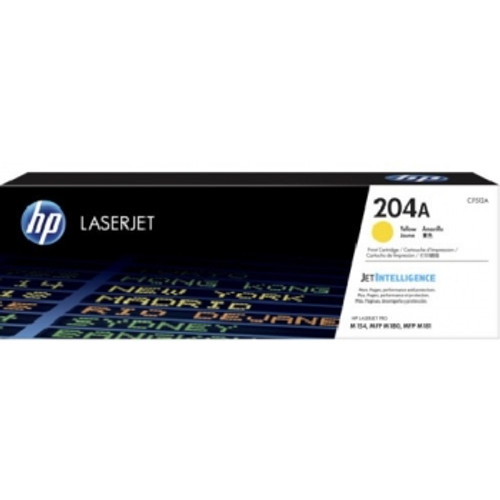 HP #204A ORIGINAL TONER CARTRIDGE YELLOW 900 YIELD (CF512A) Suits Color Laserjet Pro M15 / MFP M180 / M181