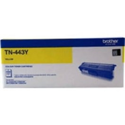 BROTHER TN443 YELLOW TONER CARTRIDGE 4K Suits Brother HL L8260CDW / L8360CDW / Brother MFC L8690CDW / L8900CDW