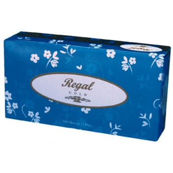 Regal Facial Tissue 2 Ply 200 Sheet, Carton of 32 *** Alternative: GP-PFT200 ***
