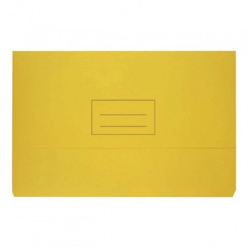 Bantex Document Wallet Manilla 230gsm Foolscap - Yellow (3441-06)