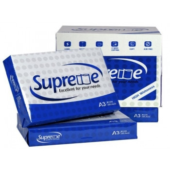 SUPREME A3 80GSM COPY PAPER 150cie 80gsm