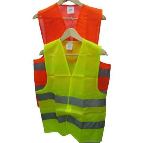 ZIONS HIVIS SAFETY WEAR Daytime HiVis Safety Vest Orange - Medium