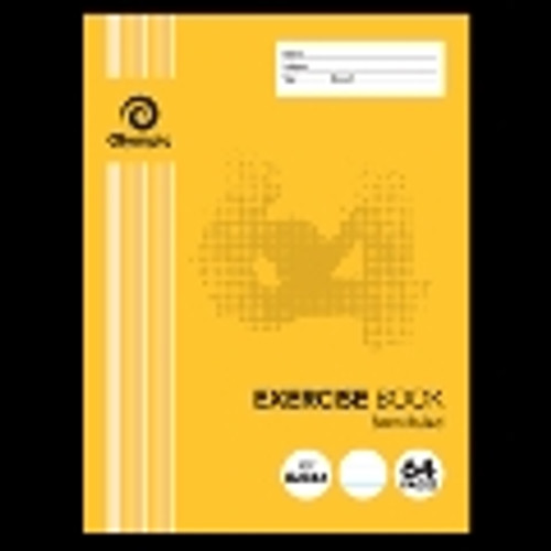 OLYMPIC EXERCISE BOOK E2864 225mm x 175mm, 64 Pages, 8mm Feint Ruled