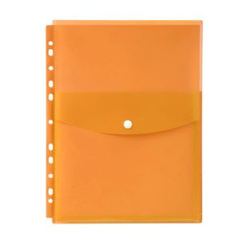 MARBIG TOP OPEN BINDER POCKET ORANGE