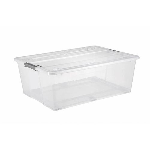 PLASTIC STORAGE BOX 90ltr 6 Boxes