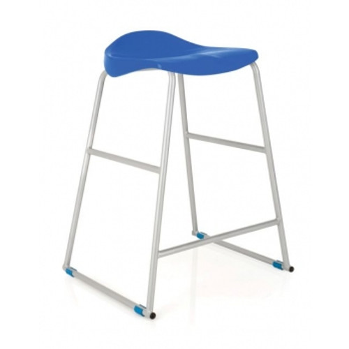 TRACT SCIENCE LABORATORY STOOL 650mm High Blue