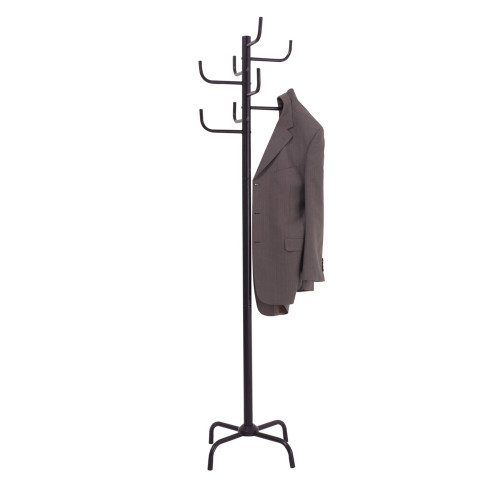 JASTEK COAT RACK 8 Hook Black