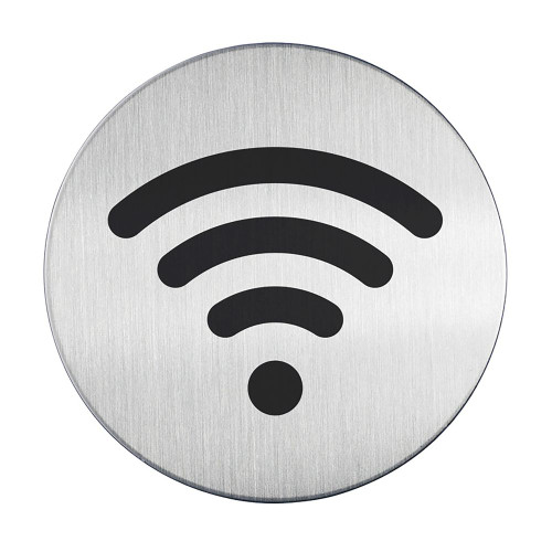 DURABLE PICTOGRAM DOOR SIGN WIFI 83MM *** While Stocks Last ***