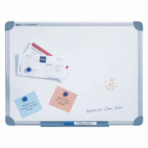 PENRITE ALUM FRAME WHITEBOARD Magnetic 450x600mm