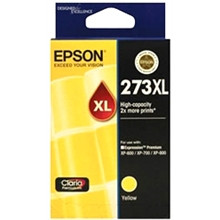 EPSON 273XL ORIGINAL YELLOW INK CARTRIDGE Suits Expression Premium XP510 / XP600 / XP700 / XP800 / XP710 / XP610
