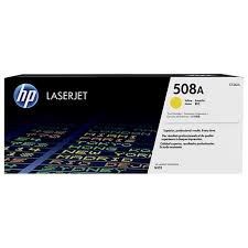 HP 508A ORIGINAL YELLOW LASERJET TONER CARTRIDGE 6K YIELD (CF362A) Suits HP Colour Laserjet M552DN/M553DN/M553N/M553X/M577Z