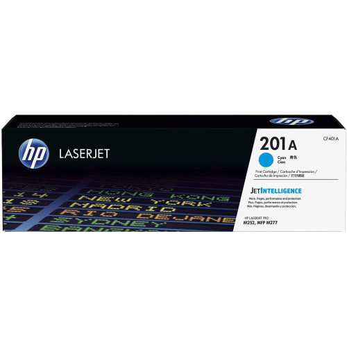 HP TONER CARTRIDGE CF401A - 201A Cyan
