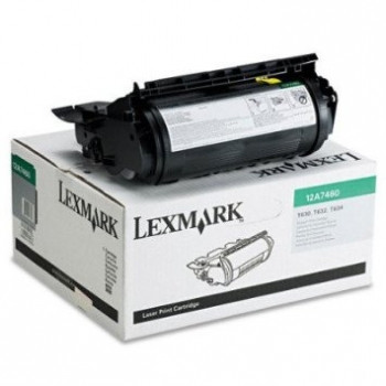 LEXMARK 12A7460 ORIGINAL RETURN PROGRAM TONER CARTRIDGE 5K Suits T630/632/634