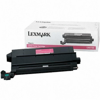 LEXMARK 12N0769 ORIGINAL OPTRA MAGENTA CARTRIDGE 14K Suits C910/912