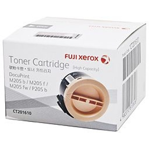 FUJI XEROX CT201610 ORIGINAL BLACK TONER CARTRIDGE 2.2K Suits DocuPrint P205B / M205B / M205FW / M215 / M215B / M215FW