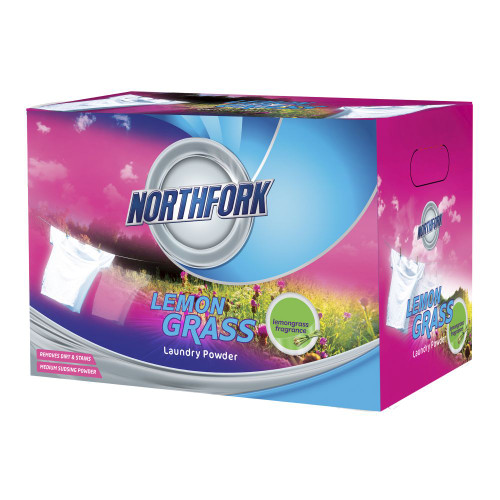 NORTHFORK LAUNDRY POWDER 15KG Lemongrass Blue