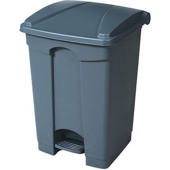 Compass 68L Pedal Bin Grey, Each