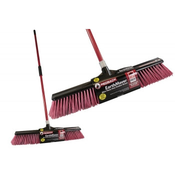 EARTHMOVER OUTDOOR BROOM 60cm (Extra Heavy Duty Handle)