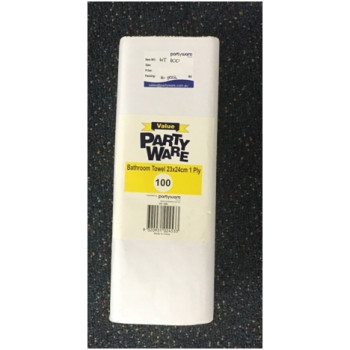 BATHROOM TOWEL 1 Ply, 230 x 240mm