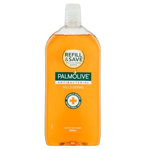 PALMOLIVE ANTI BACTERIAL SOAP HAND WASH REFILL 500ml White Tea (1507364)