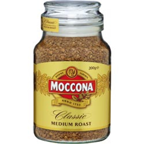 MOCCONA CLASSIC COFFEE Medium Roast 200g Jar
