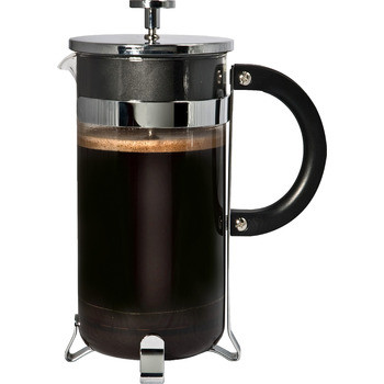 COMPASS IMPRESS COFFEE PLUNGER 8 Cup 1 Ltr Chrome