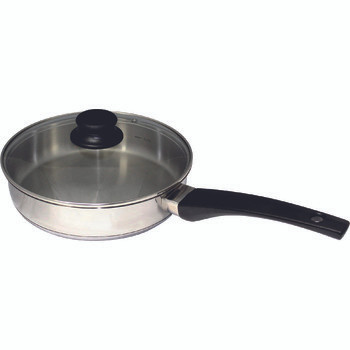 Connoisseur Stainless-Steel Frypan With Lid 24cm, Each