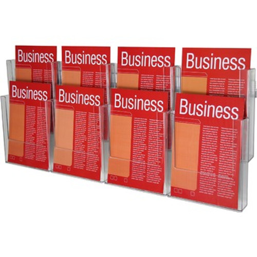ESSELTE BROCHURE HOLDER WALL SYS A4 2T-8 COMP